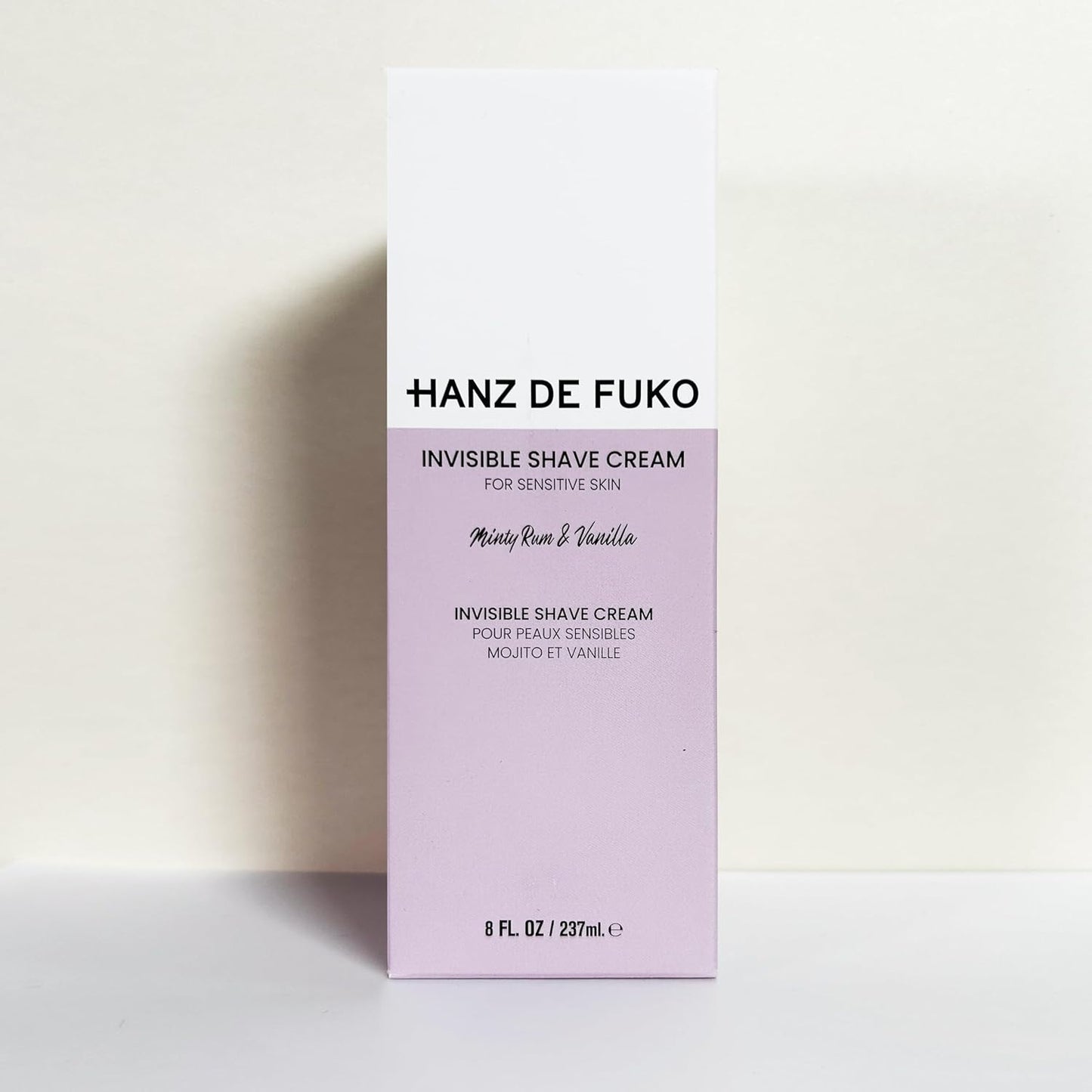Hanz de Fuko Gentle Face Wash for Men & Women – Citrus & Creme Premium Facial Cleanser, Great for Sensitive Skin – Hypoallergenic Formula with Aloe Vera, Clove, Acai – Sulfate and Paraben Free – 8 oz.