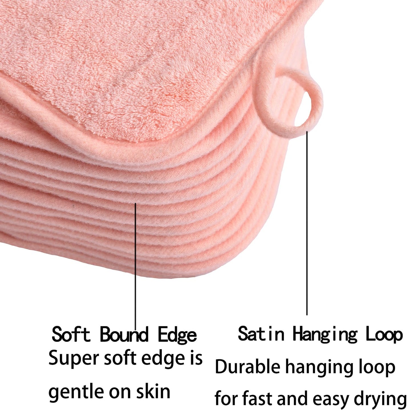 Makeup Remover Cloths Face Pads Reusable Microfiber Facial Cleansing Cloths