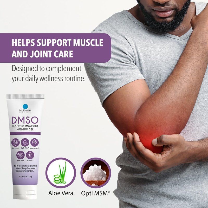 DMSO Lavender Gel - Natural Pain Relief & Skin Soothing | 4 oz