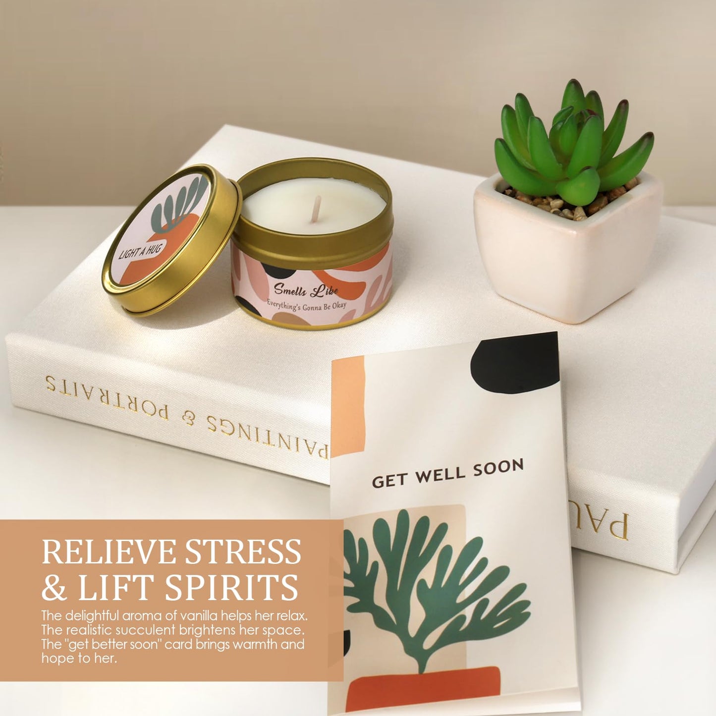 Get Well Soon Gift Baskets for Women - Self Care Package for Women After Surgery - Cancer Chemo Recovery Comfort Gifts Set Wellness Kit - Hug in a Box Thinking of You Gifts for Mom, Sister, Grandma