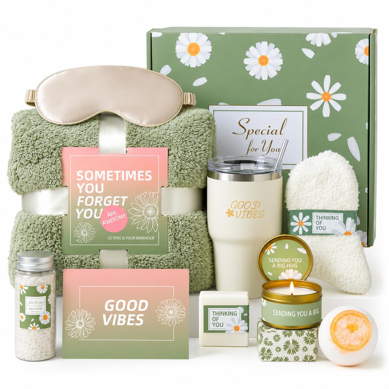 Self Care Gifts for Women：Spa Baskets · Get Well Soon , Birthday Gifts for Women Care Package · Relaxation Gift Sets for Women · Relaxing or Thinking of You for Her
