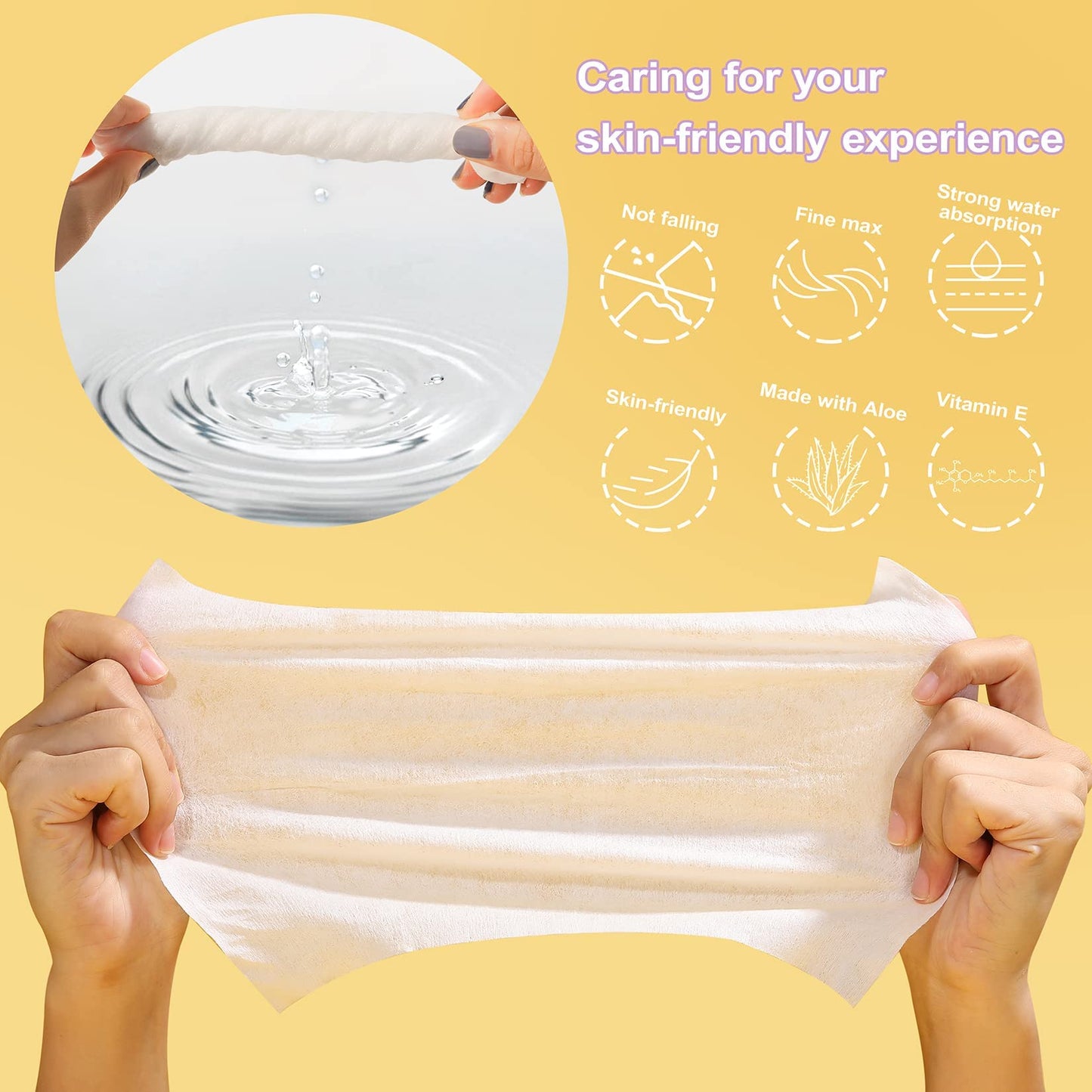 HAPPY BUM - 180 Count Saline Baby Wipes, Unscented, 7.4 x 7.2 Inch, Moist and Refreshing, Multi-Purpose Use, Ideal for Travel