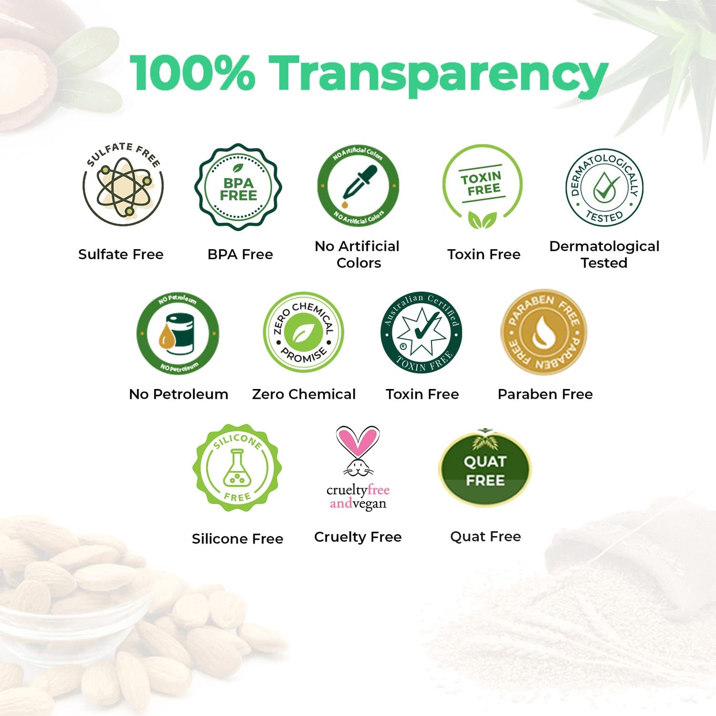 Organic Cold Pressed Castor Oil for Hair, Skin, Eyelashes, Eyebrows - 100% Pure, Hexane-Free, Natural Face Oil for Skin and Hair nourishment - Best Castor Oil for Eyelash and Eyebrow enhancement