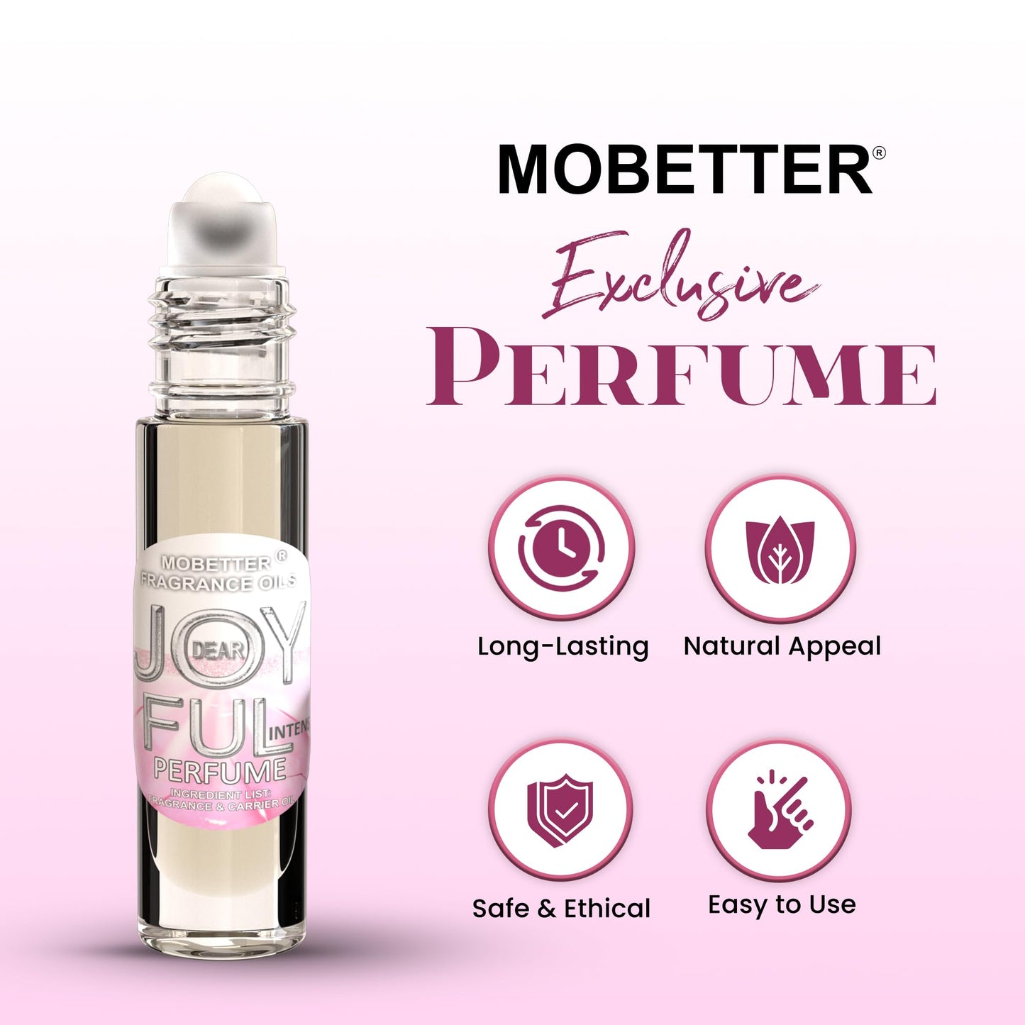 MOBETTER FRAGRANCE OILS Dear Joyful Intense Women Perfume Body Oil roll on