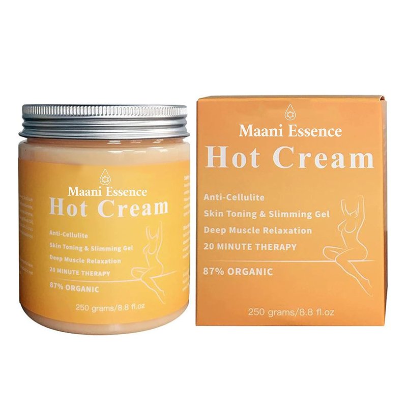 Fat Burning Cream - Slimming & Firming Anti-Cellulite Gel for Weight Loss | Deep Muscle Relaxation
