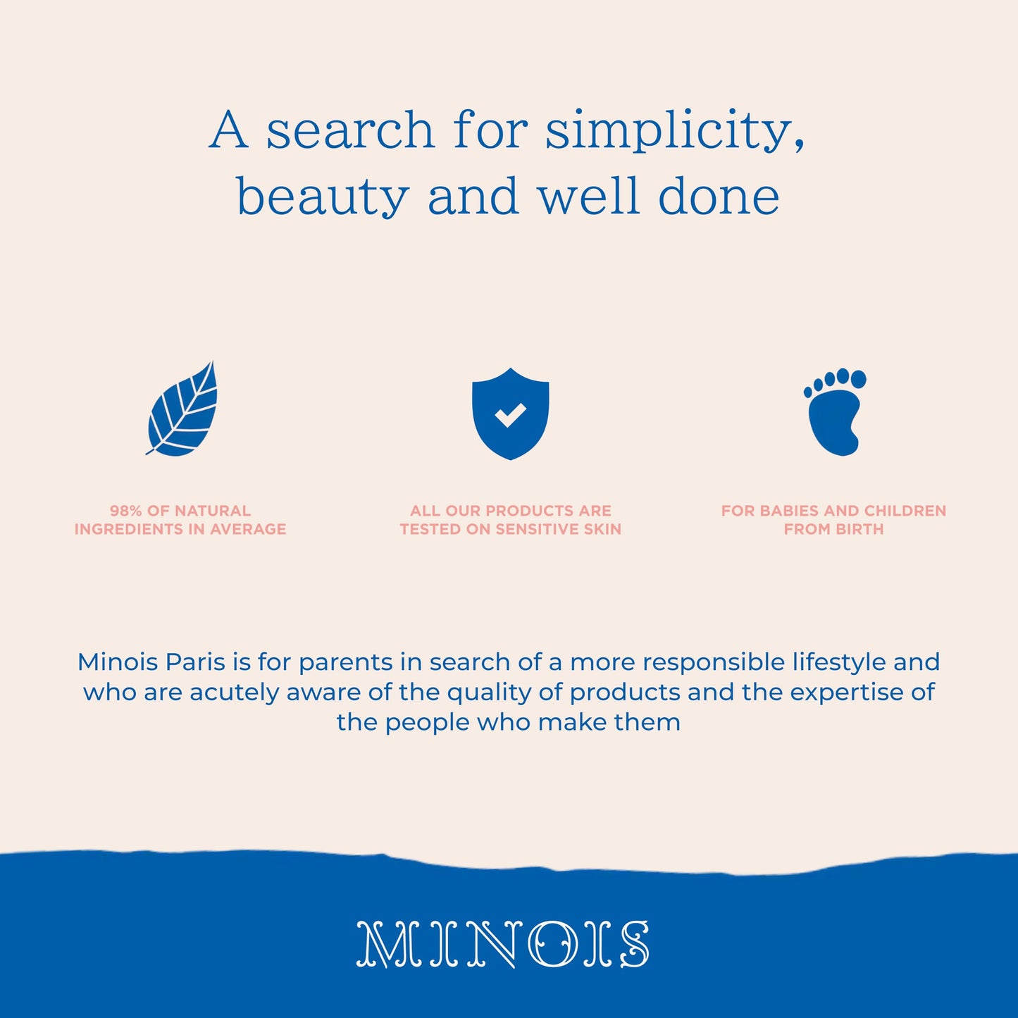 MINOIS PARIS Safe Baby Wash and Shampoo Premium French - 16.91 fl oz