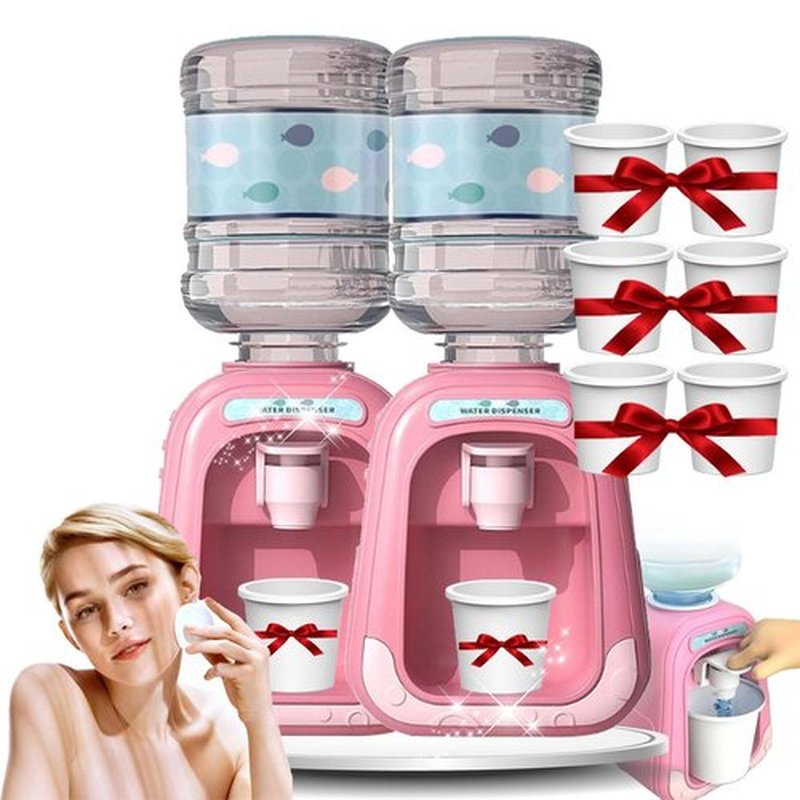 Bleumy Micellar Water Dispenser,Micellar Water Dispenser,Makeup Remover Dispenser,Mini Water Dispenser, Makeup Remover Liquid Skin Care Dispenser (2*Pi)