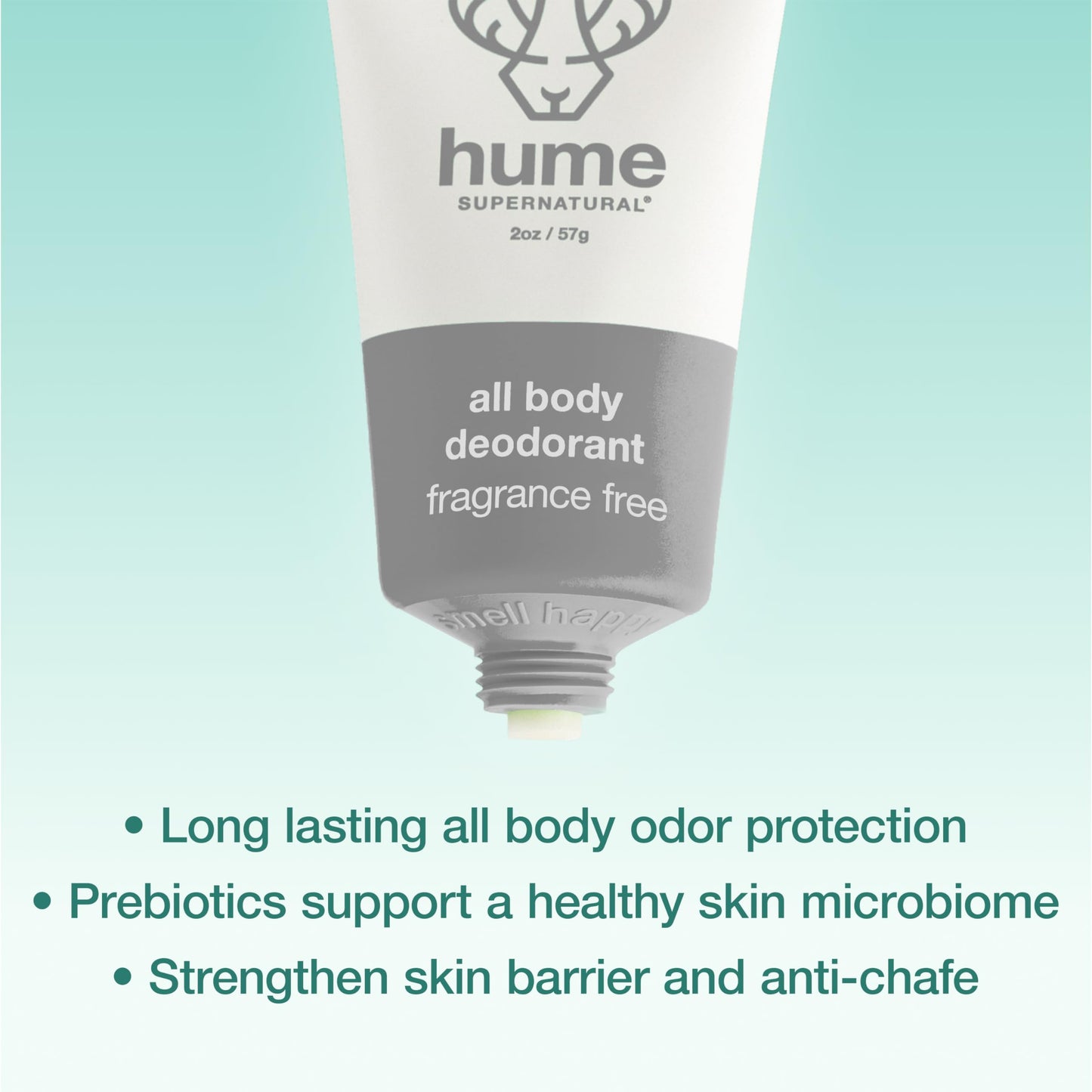 Invisible Whole Body Deodorant for women and men - All Over Full Odor Control Aluminum Free Deo - No Baking Soda- Anti-Chafing Cream Full Body deodorant, Safe for Sensitive Skin, Fragrance-Free