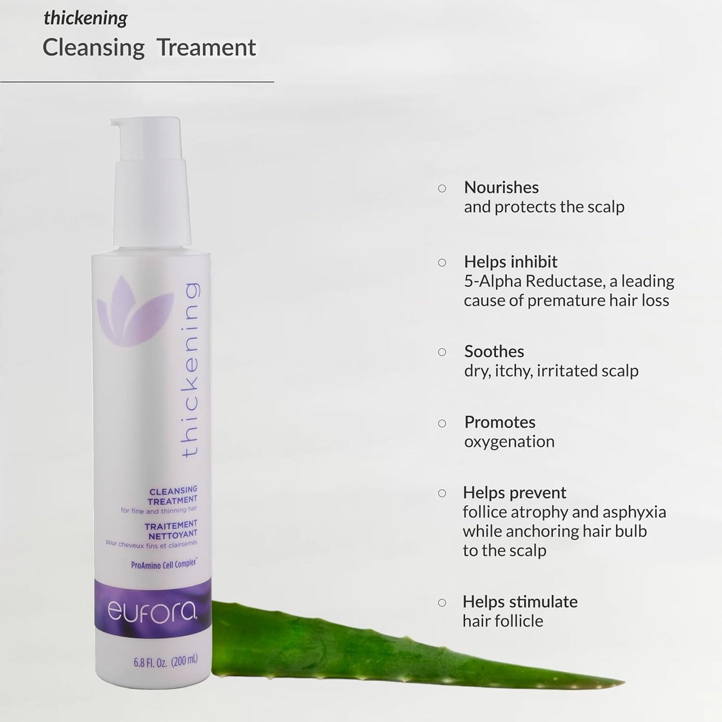 Eufora Thickening Cleansing Treatment 6.8 oz