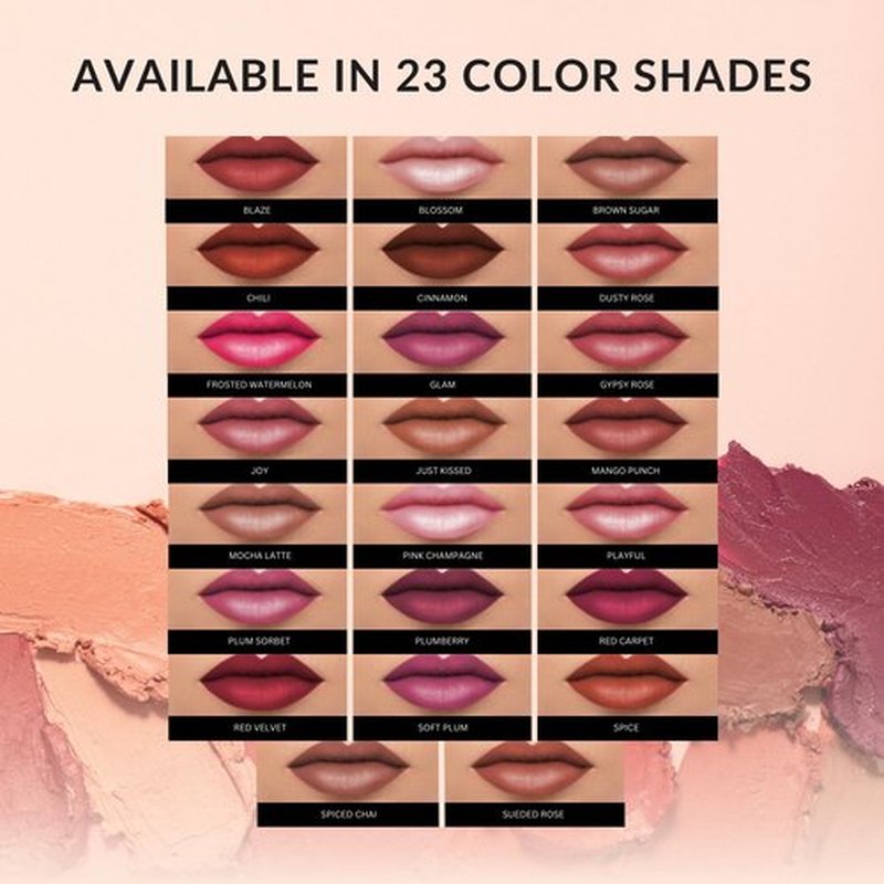 Color Renew Lipstick by Color Me Beautiful, Vibrant Lip Color Makeup, Hydrating Creamy Formula