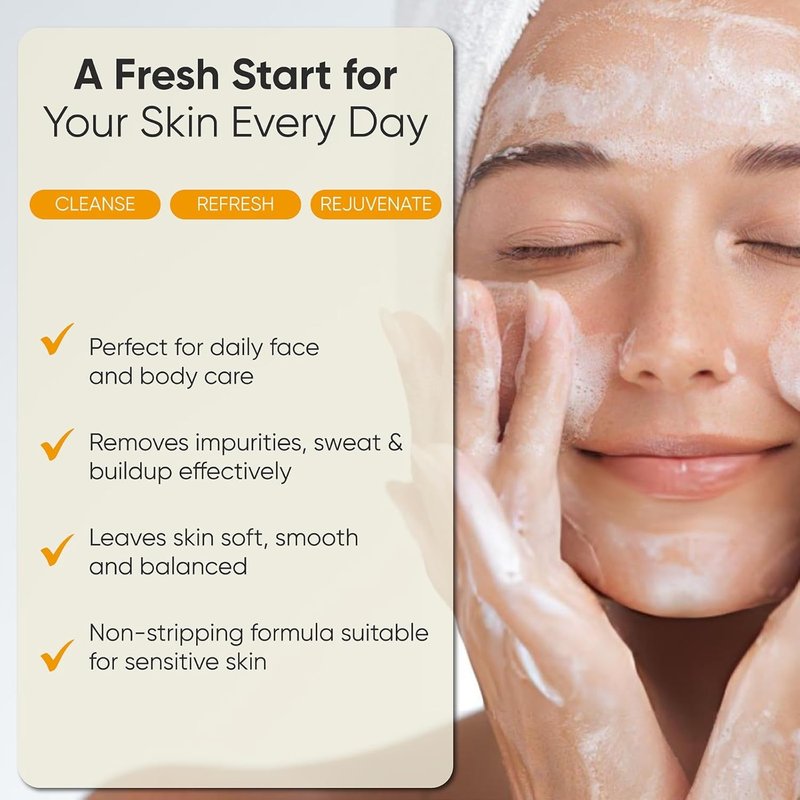 Kojic Acid Turmeric Soap Bar - Brightening & Exfoliating Natural Cleanser | 4 oz