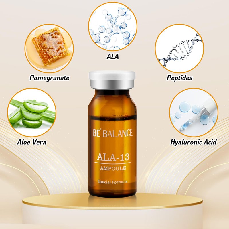 Exosomes Skin Collagen Serum,Hyaluronic Acid Serum propolis,ALA Concentrate ampoules For Anti-Aging, Microneedling, Skin-Firming Focused management of sebaceous absorption Instant Face and Eye Lift