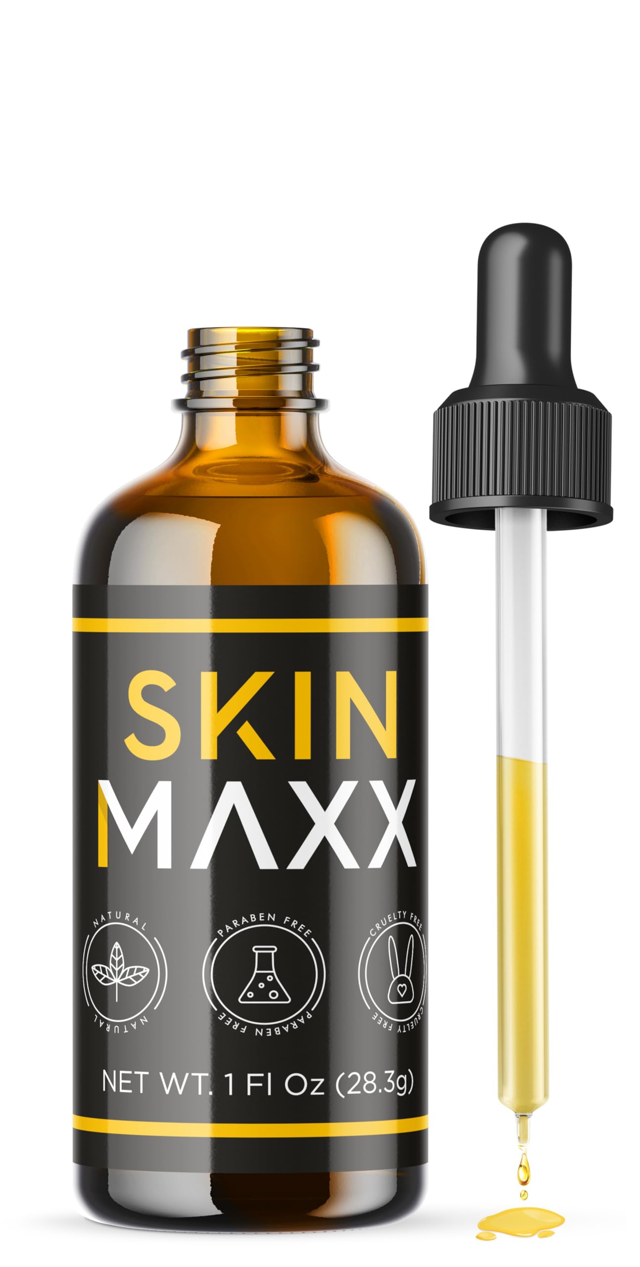 Organic Castor Oil, Rosehip Oil & Black Seed Oil for Face - Anti-Aging Facial Oil & Moisturizer for Women, Natural Ancient Remedy for Hydrated, Glowing Skin - Cold Pressed Face Oil (1 Fl Oz)