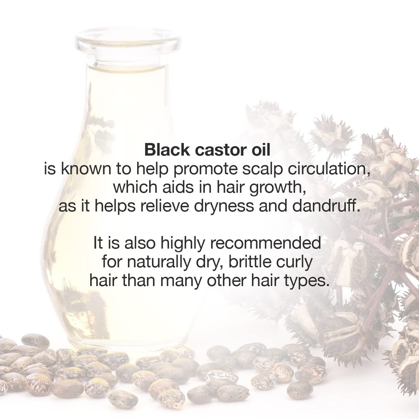 STAR CARE Extra Strength Jamaican Black Castor Oil (with Black Tea) for Hair Growth (4oz) - 100% Virgin JBCO Infused with Biotin & Niacin - Scalp Treatment for Thinning Hair, Edges & Balding Spots