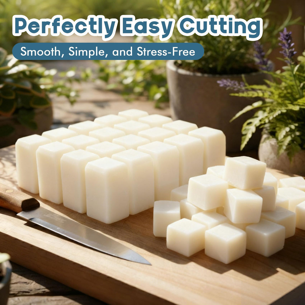EDSRDRUS 20lb Unscented Melt and Pour Soap Base, Fragrance-Free Bulk Glycerin Soap Making Supplies for Professionals – Upgraded Smooth Formula, Silky Melt & Fine Foam (Goat Milk, 20 Pound)