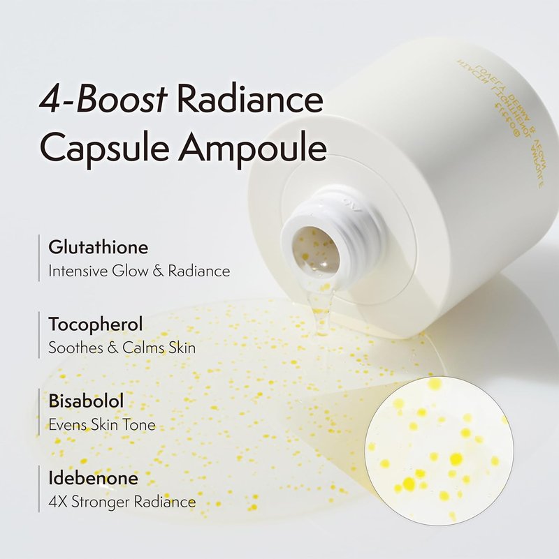 Niacin Lighthenol Ampoule - Korean Face Serum with Niacinamide & Alpha Arbutin for Brightening | 1.01 fl. oz / 30 ml