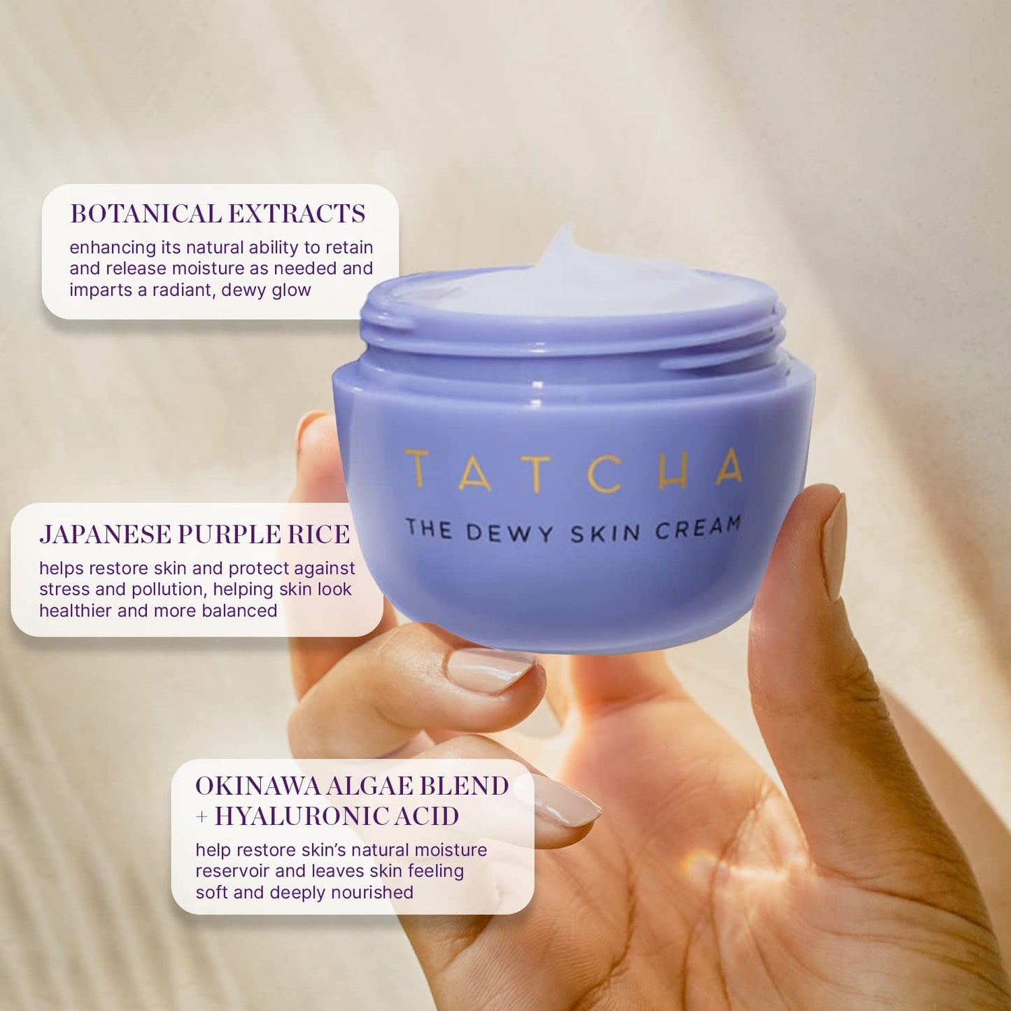 TATCHA Travel Size Set | The Dewy Skin Cream & The Water Cream