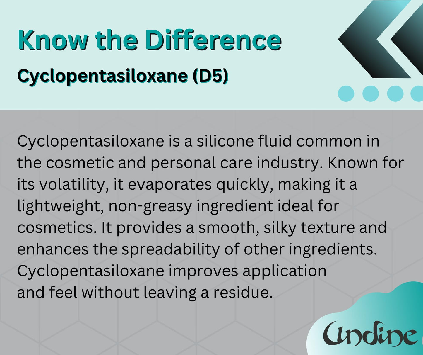 Cyclomethicone - Cyclopentasiloxane D5 (16 Fl Oz)