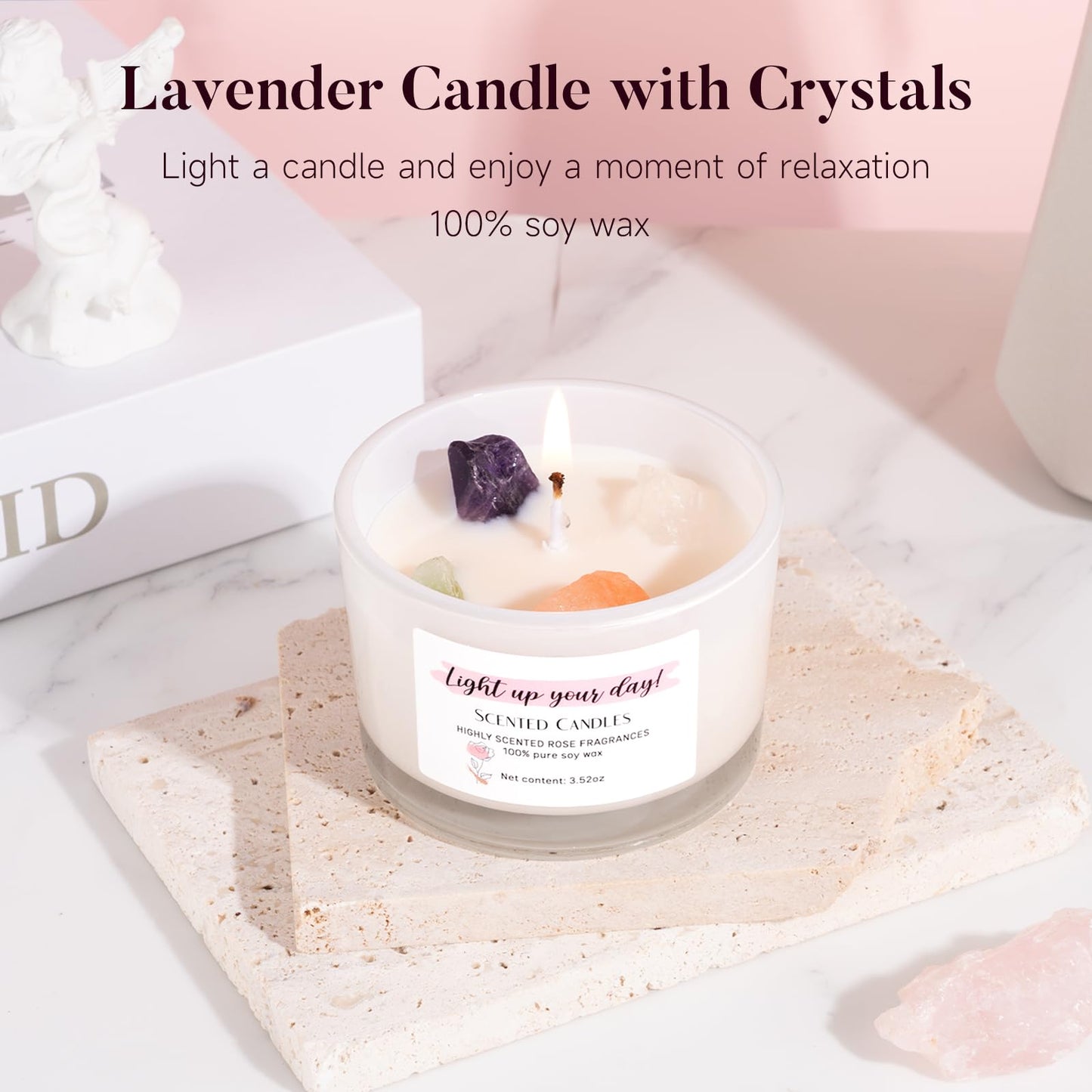 Spa Gifts for Women 13Pcs Mothers Day Gifts Happy Birthday Gift Baskets Christmas Relaxation Home SPA Kit Rose Bath Set Self Care Package Thank You Box for Mom Her Sister Teacher Friends Pink