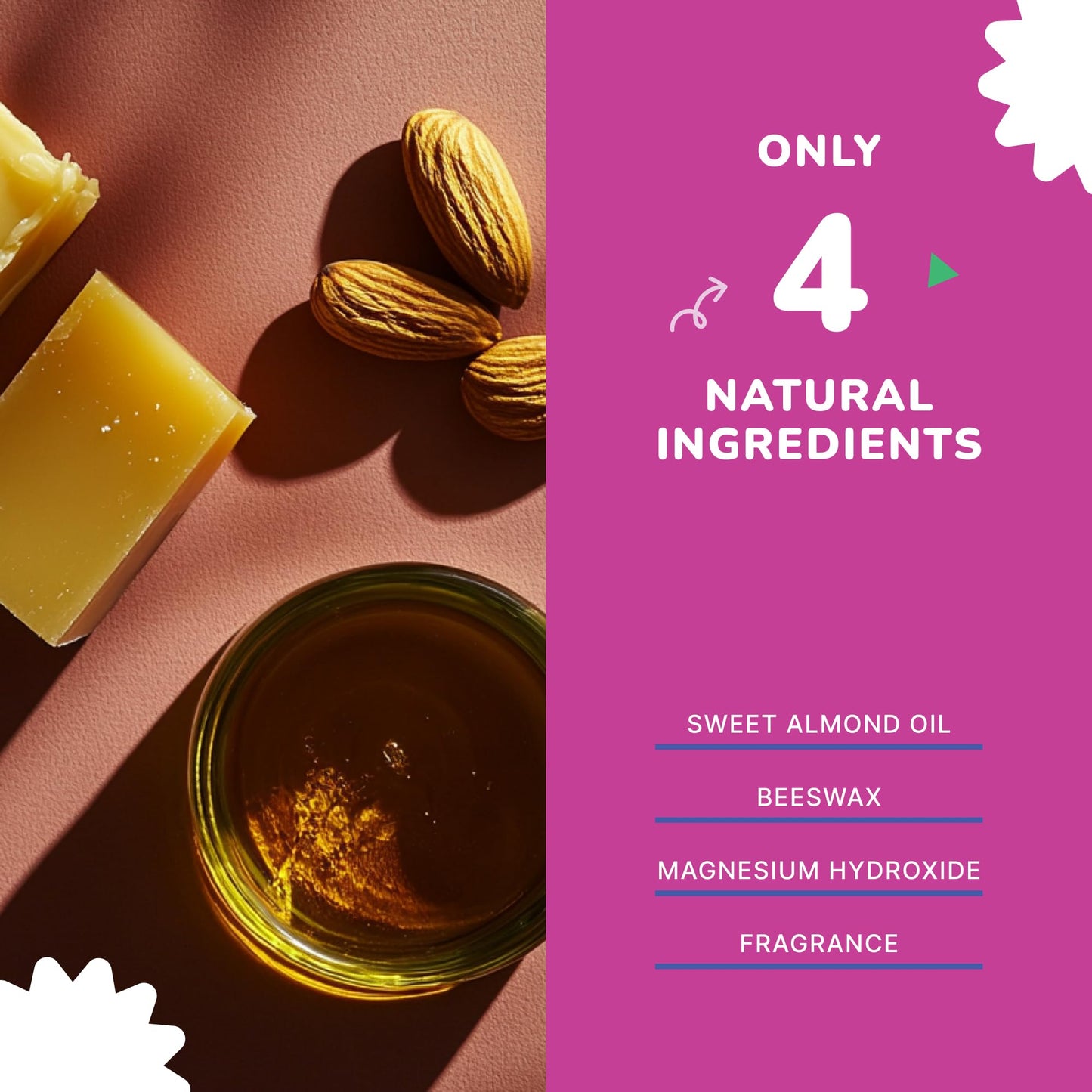MAGSOL Natural Deodorant for Kids and Teens, Aluminum Free, Baking Soda Free, Magnesium Deodorant for Girls, Gentle for Sensitive Skin, Long Lasting Odor Protection, Enchanted Dreamer 2.6 oz