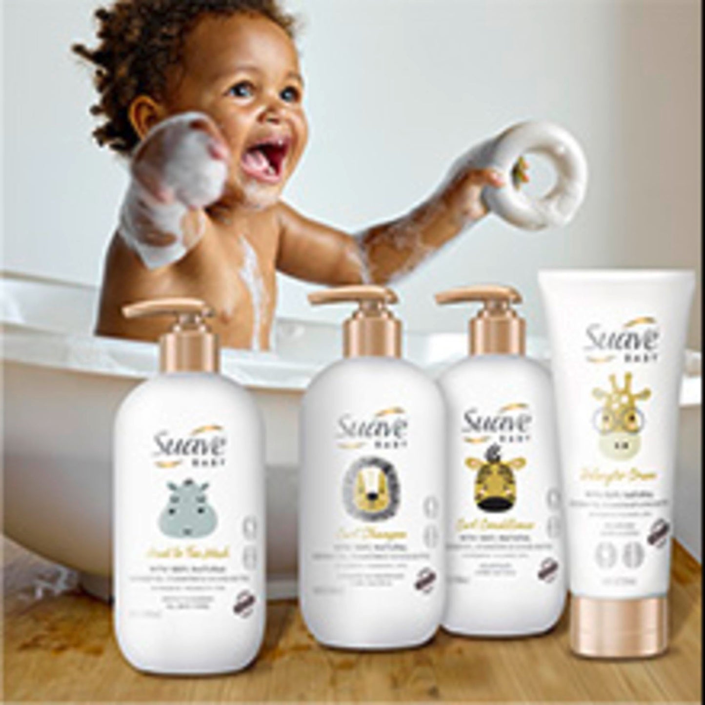 Suave Baby Baby Lotion for All Skin Types, with 100% Natural Coconut Oil, Chamomile & Shea Butter with No Parabens, Dyes 13.5 OZ
