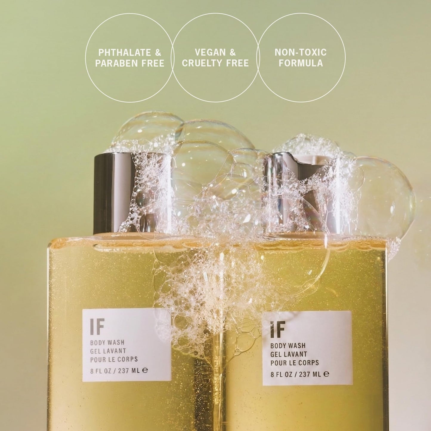 APOTHIA | IF Hand & Body Wash | Modern White Floral & Citrus | Naturally Derived Ingredients | Paraben & Sulfate Free | 8 oz