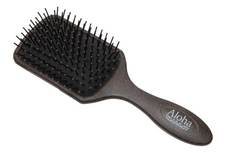 Ibiza Hair Aloha-Series KP3 Kona Paddle Brush - Detangling Hairbrush for Wet & Dry Hair, Thick Hair Care, Smoothing Nylon Bristles