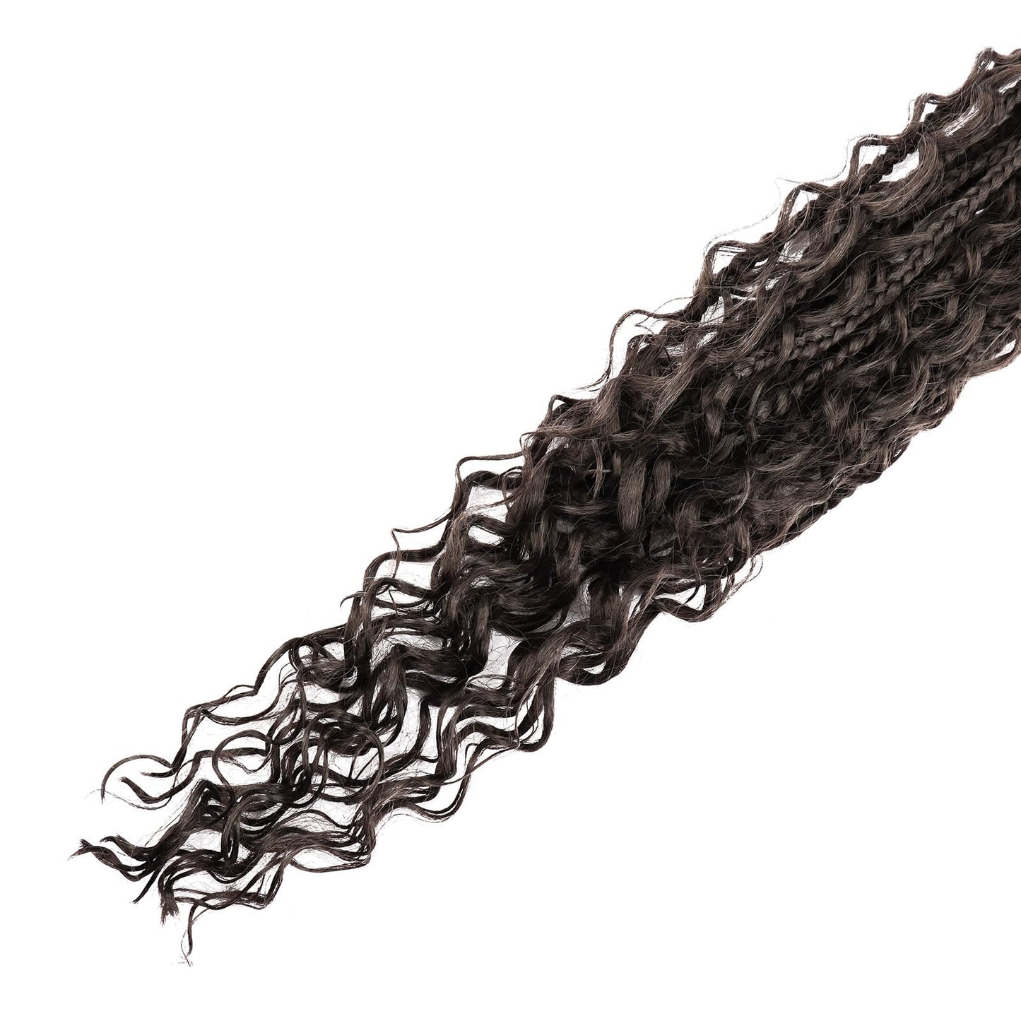 24 Inch Goddess Box Braids Crochet Hair for Black Women 8 Packs Crochet Box Braids Pre-looped Boho Box Braids Crochet Braids Synthetic Braiding Hair Extension #4