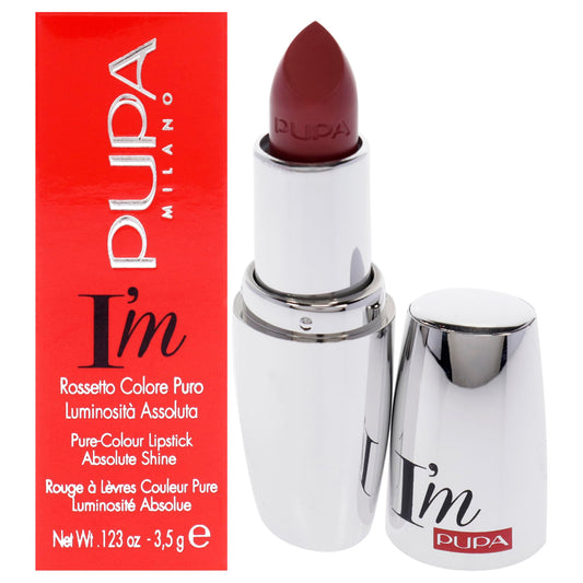 Pupa I Am Pure-Colour Lipstick - 215 Vintage Apricot Milano for Women - 0.123 oz Lipstick
