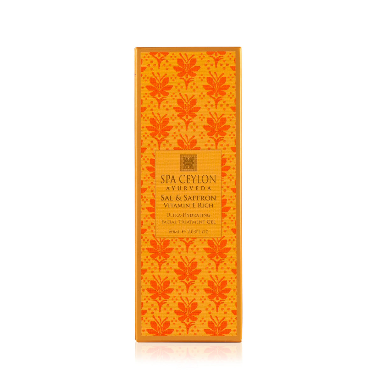 SPA CEYLON Sal and Saffron Vitamin E Enriched Ultra Hydrating Facial Treatment Gel | Hydrating Skincare | Brighter Natural Glow | Skin Repair