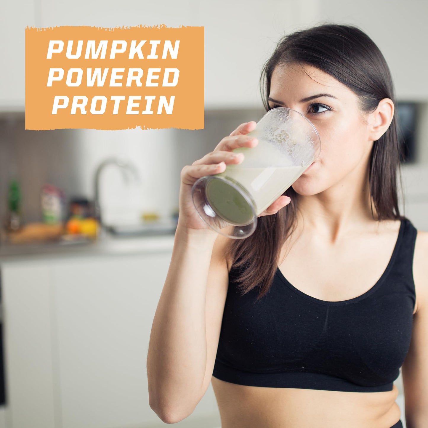Organic Protein Powder Pumpkin Seed Protein Cold Pressed Single-Ingredient Superfood Plant-Based, Easy to Digest All 9 Essential Amino Acids Mild Flavor for Smoothies, Baking & 20g Protein 15 Servings