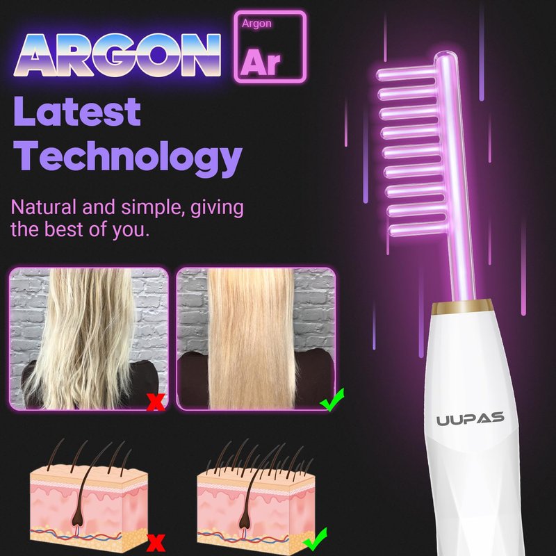 UUPAS High Frequency Skin Therapy Face Wand Facial Machine