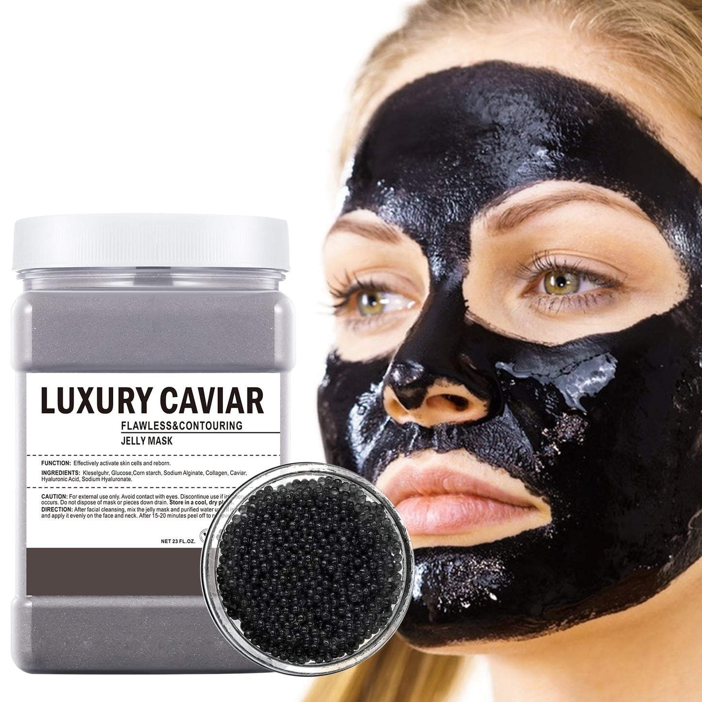 OUPEICHARM Hydro Jelly Mask for All Skin Types, 23 Fl Oz