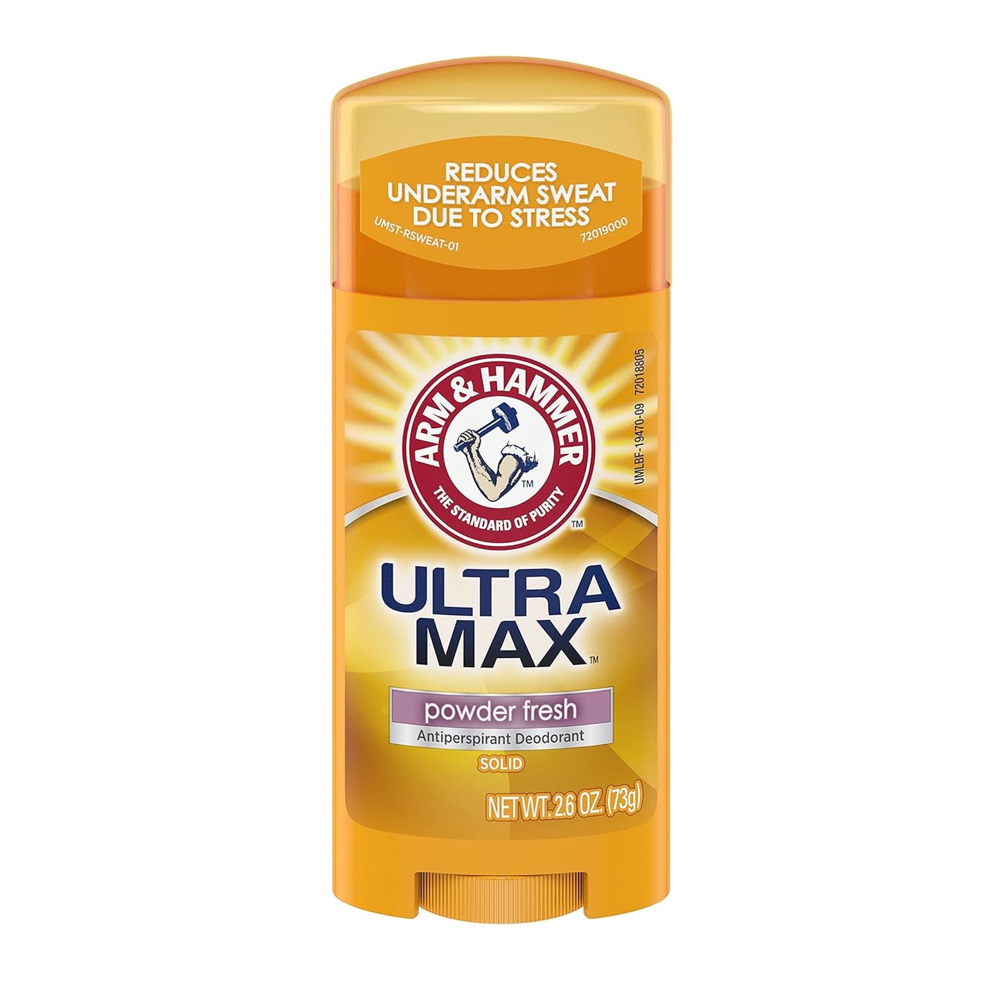 ARM & HAMMER ULTRAMAX Anti-Perspirant Deodorant - Powder Fresh, 2.60 oz (Pack of 11)
