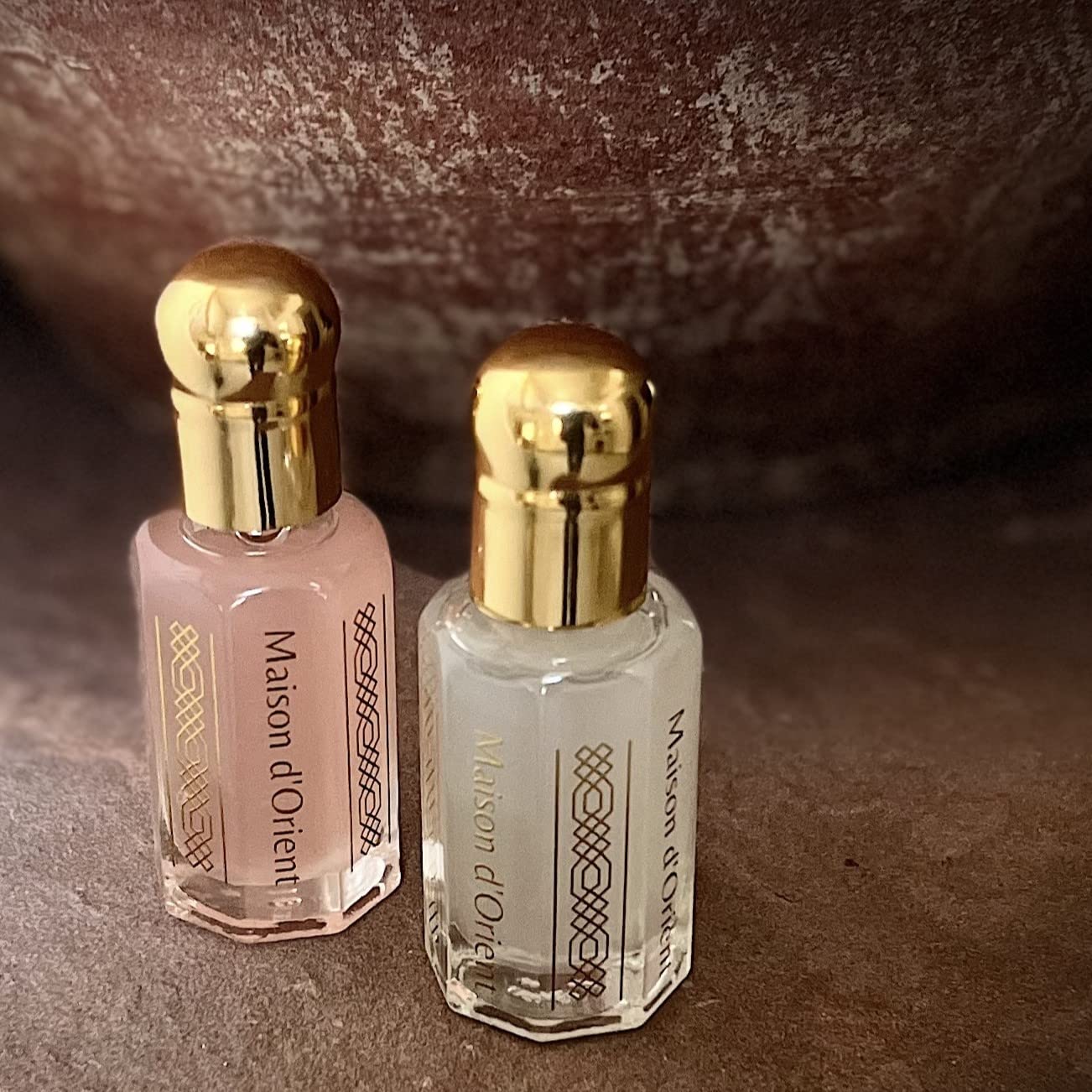 Maison d'Orient Pink Musk (مسك وردي) and Musk Tahara (مسك الطهارة) Hand-crafted Oil Perfumes