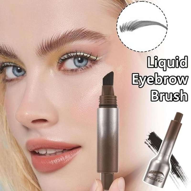 Liftique Brow Brush, Liftique - Instant Brow Brush, Revorie Brow, Revorie Brow Brush, Revorie Eyebrow, Liquid Eyebrow Brush, Waterproof Brow Pencil (Chocolate)