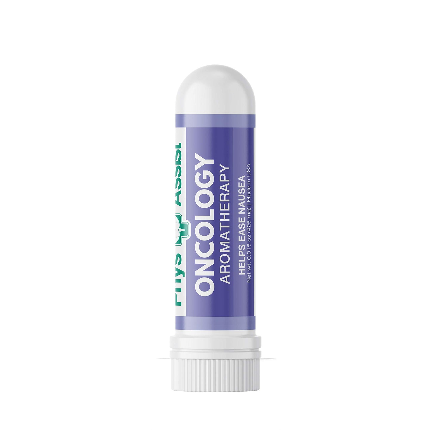 PhysAssist Oncology Aromatherapy for Nausea. Contains Natural Essential Oils, Compact Travel Size.
