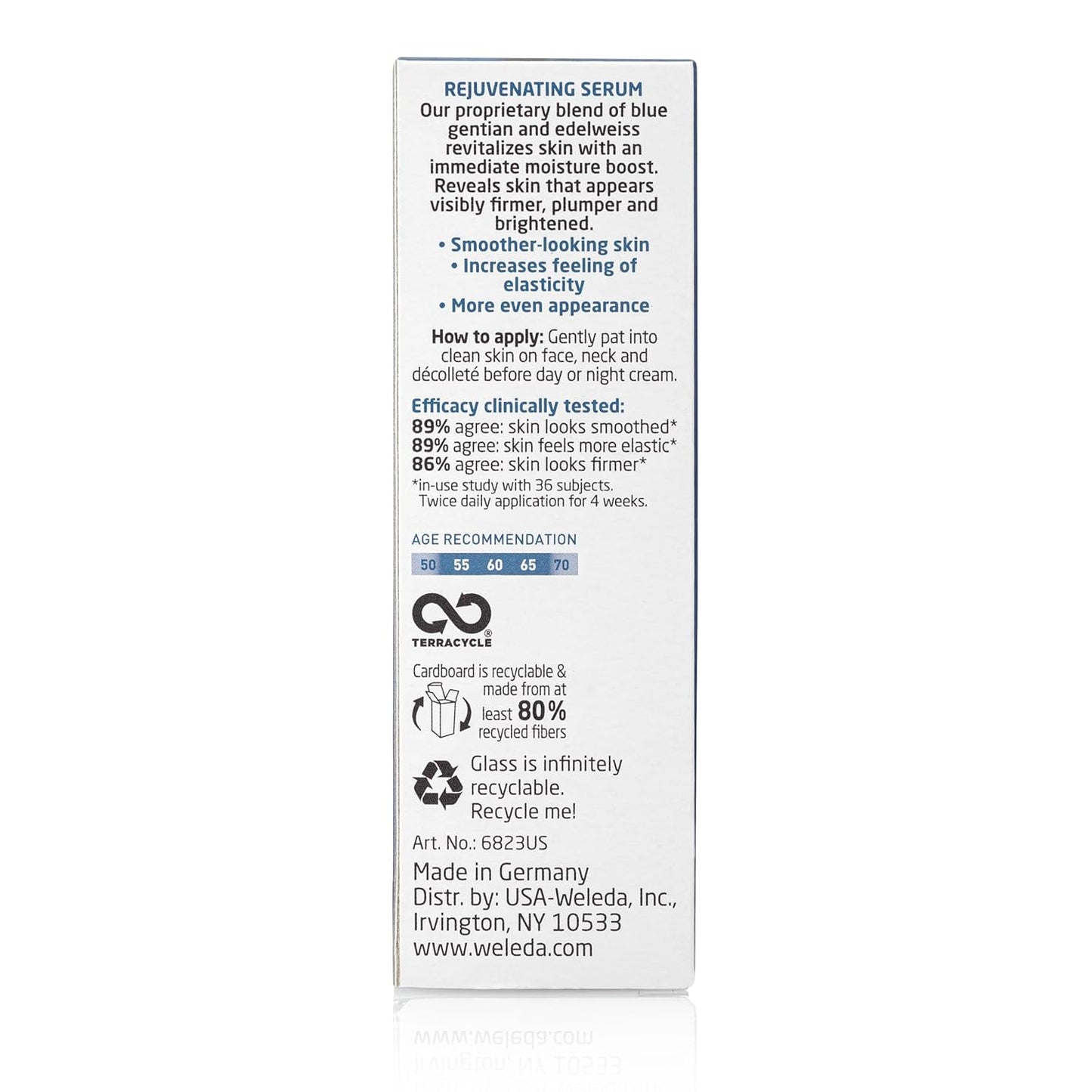 Weleda Face Care Plumping Serum, Plant Rich Serum with Peptides from Pomegranate and Maca Root