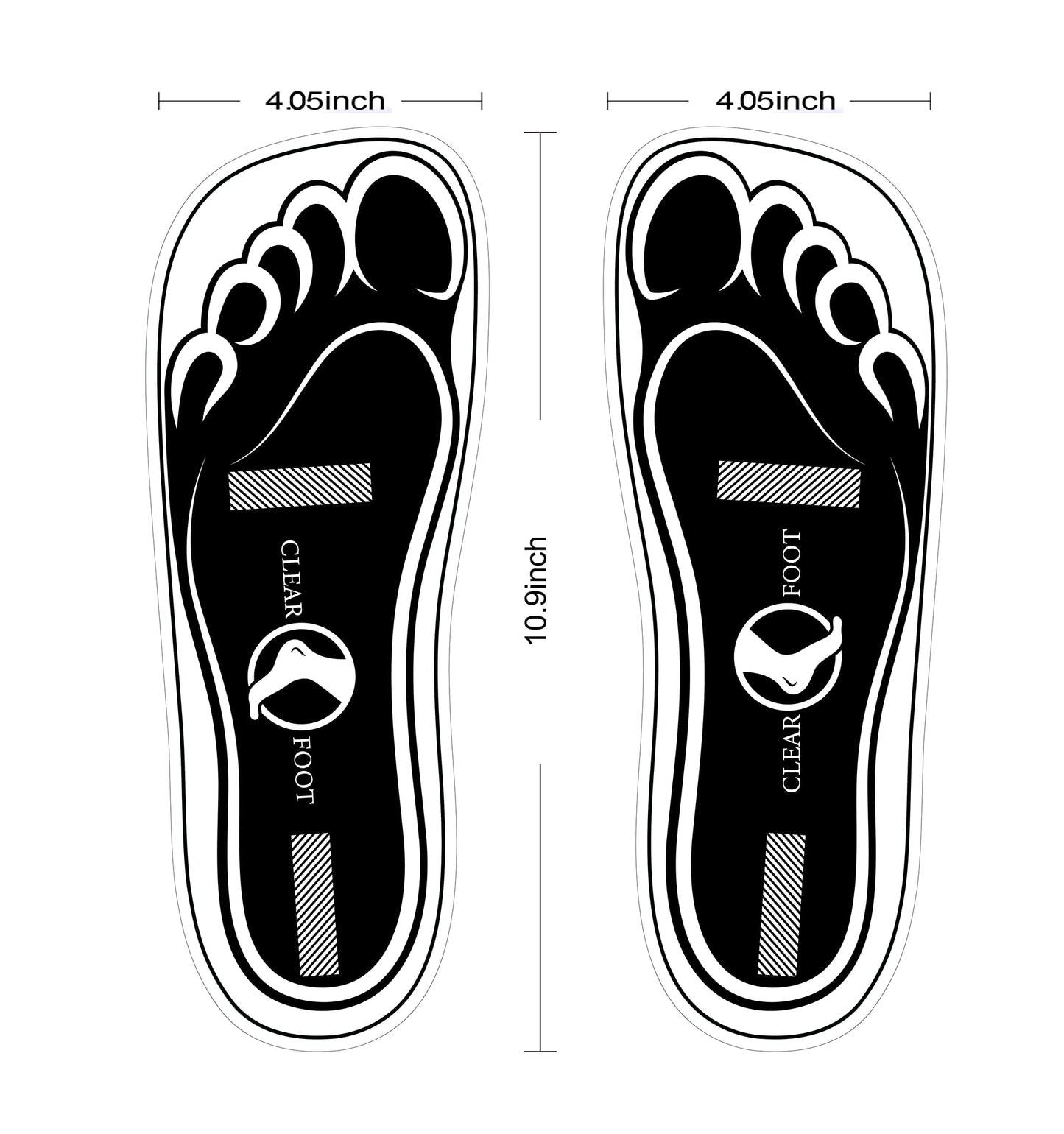 25Pairs(50Feets) Disposable Stick Spray Tanning Feet Pads Perfect for preventing spray tan solution,Deluxe & Hygienic Spray Tan Feet Pads-Ideal for Salons and Spas or Home,Easy to Apply