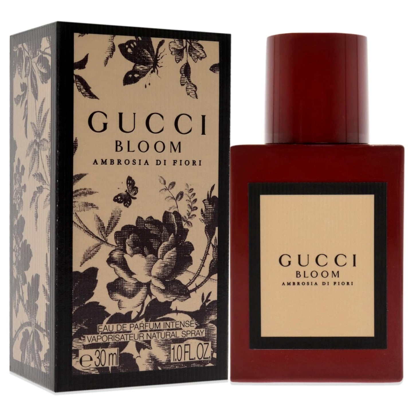 Gucci Gucci Bloom Ambrosia di Fiori Intense Perfume for Women Mini Travel Spray 0.33 Ounce