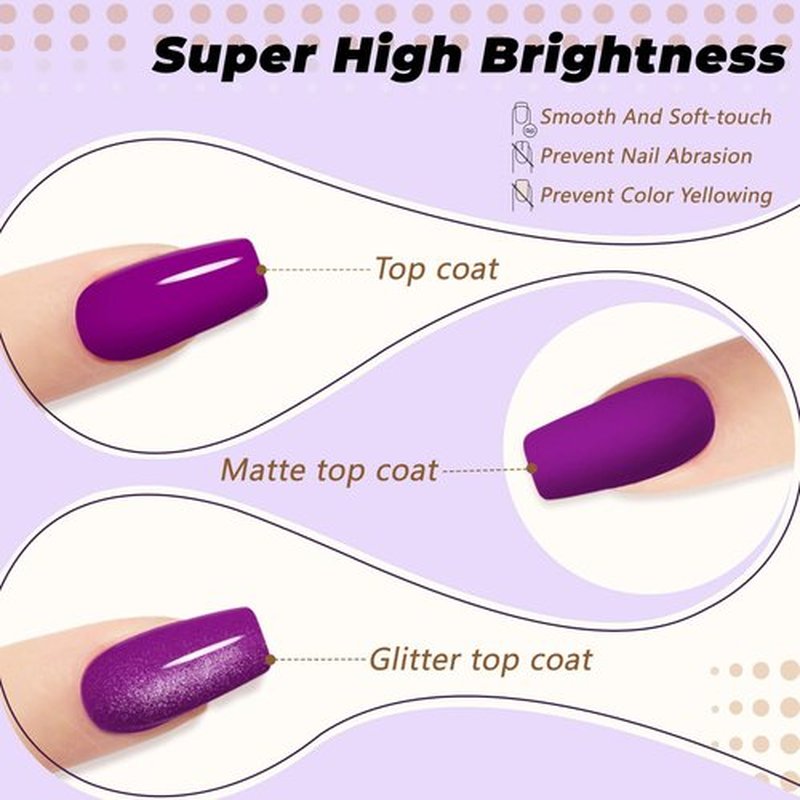PHOENIXY Gel Nail Polish Kit with U V Light 48W, 44 Pcs 72 Effect Gel Nail Polish Set Base Glitter Top Coat Gel Nail Kit Manicure Tools Gifts for Women