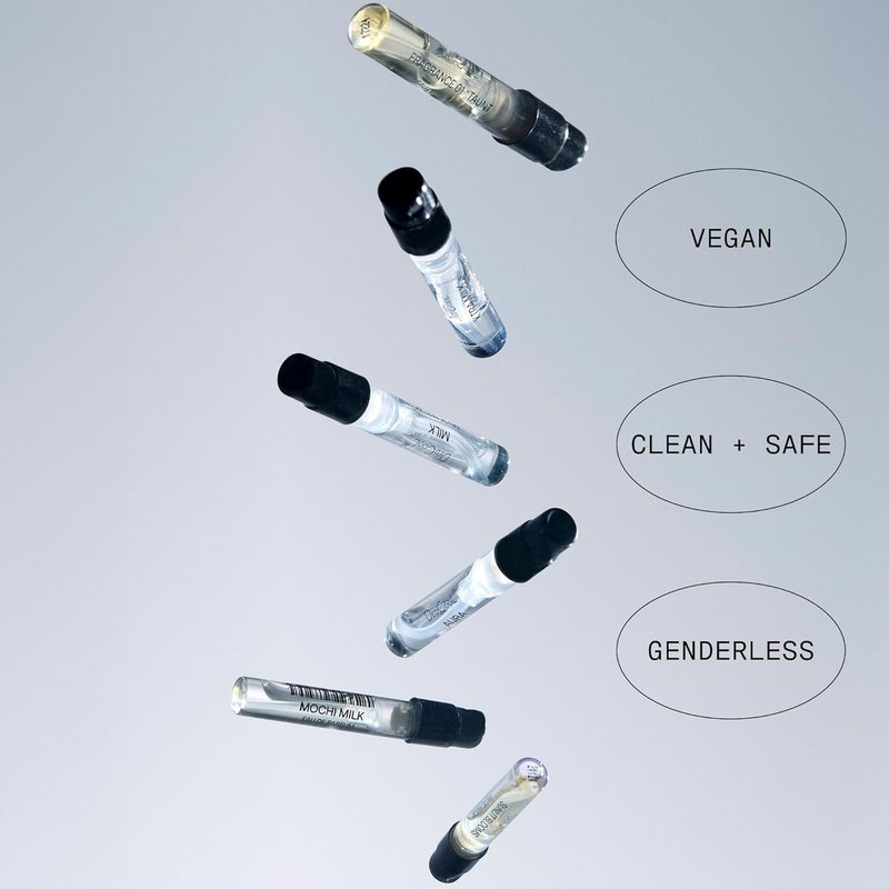 DedCool Fragrance Discovery Set - 12 Non-Toxic Vegan Eau de Parfum Samples | Travel Size Perfumes