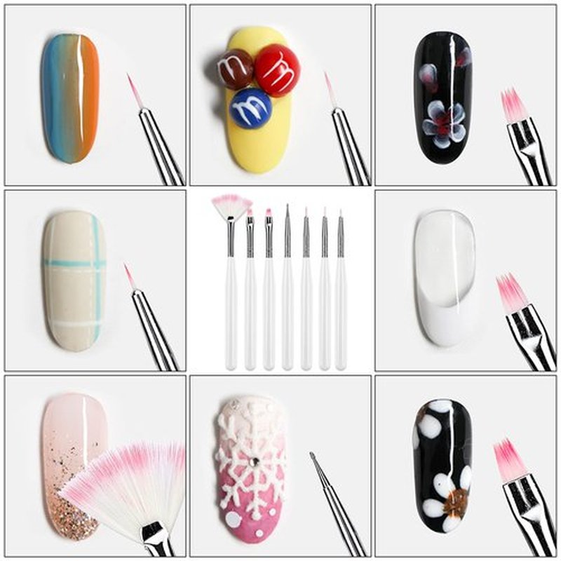 Practice Hand for Acrylic Nails, Flexible Nail Training Maniquin Practice Hand, Moveable Practice Nail Hand wth 200 Pcs Replaceable Nails for Acrylic Nail Manicure DIY