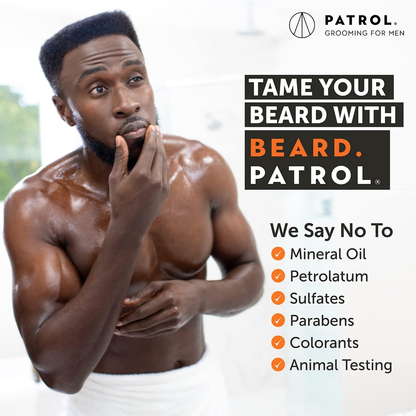 Bump Patrol Beard Patrol Beard Oil for Men – Natural Grooming Serum and Mustache Conditioner, Softens, Smooths and Strengthens Growth, Cedarwood and Tonka - 2 fl oz - Pack 1