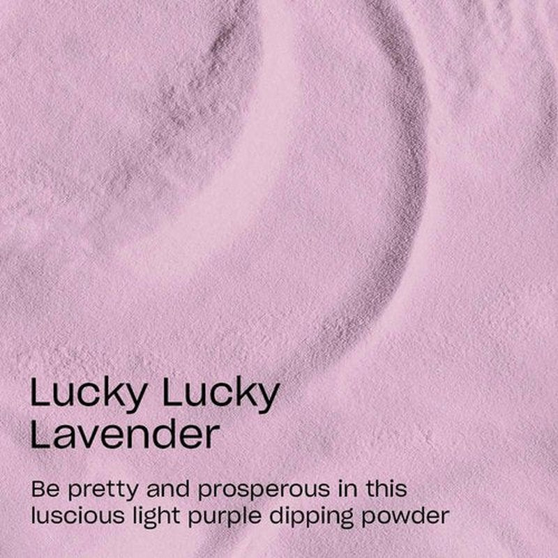 OPI Powder Perfection Lucky Lucky Lavender | Opaque Soft Purple Crème Nail Dipping Powder | Acrylic Alternative