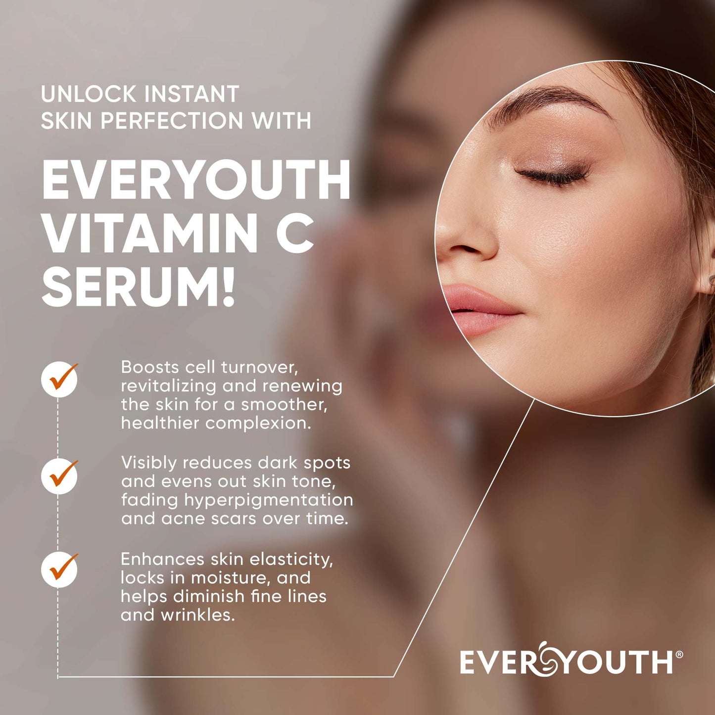 EVERYOUTH Vitamin C Serum with Retinol & Hyaluronic Acid