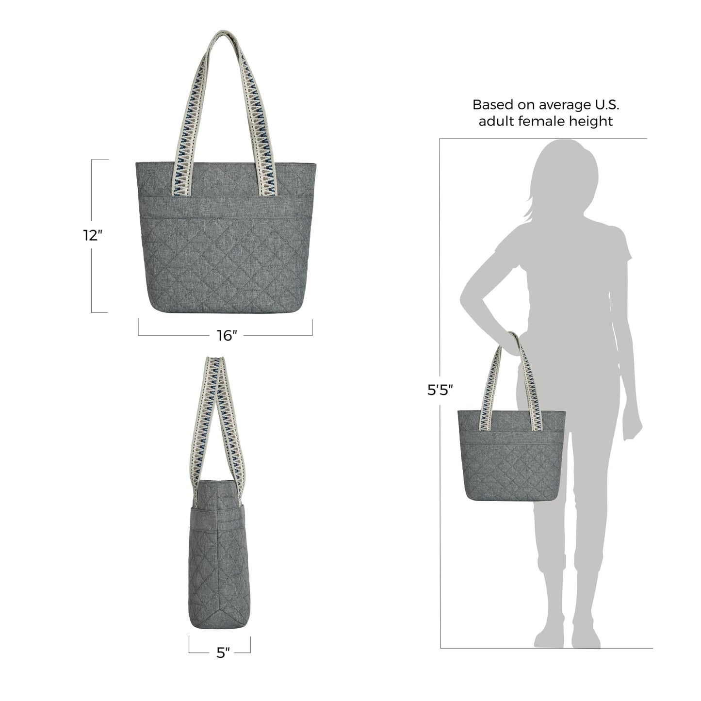 Travelon Anti-Theft Boho Tote