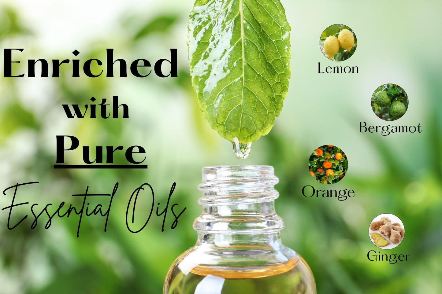 Organic Poke Root Castor Oil | Vegan Lymphatic Support | Cysts, Boils, Fibroids, Swollen Lymph Nodes, Breast & Joint | Natural Deep Tissue Massage | Made in The USA (1oz, Citrus Spark)
