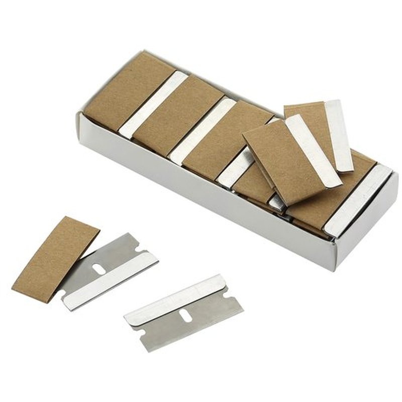 Bates- Single Edge Razor Blades, 300 Pack, Silver, Razor Blades Single Edge, Straight Edge Razor Blade, Scraper Blades, Single Edge Blades, Single Edge Razor Blade, Straight Edge Razor Blades