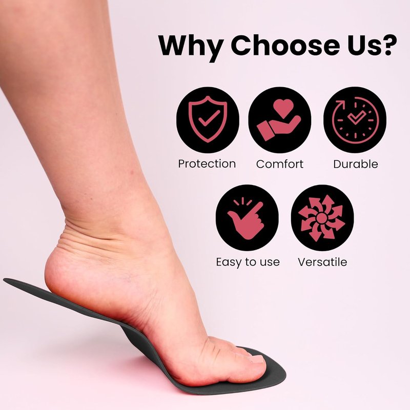 40 Pairs Spray Tan Feet Pads - Disposable Foam Protectors for Hygienic & Comfortable Tanning | Black
